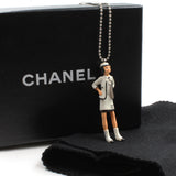 Chanel VIP Coco Mademoiselle Figurine Pendant Charm Necklace