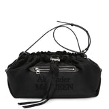 Alexander McQueen Bundle Bag in black canvas