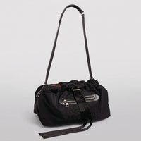 Alexander McQueen Bundle Bag in black canvas