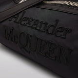 Alexander McQueen Bundle Bag in black canvas