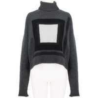 Christian Dior luxurious roll neck cashmere knitwear