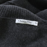 Christian Dior luxurious roll neck cashmere knitwear