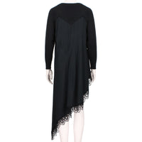 Simone Rocha fine gauge v-neck knitwear in a wool and silk blend