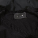 Simone Rocha fine gauge v-neck knitwear in a wool and silk blend