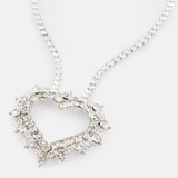 Alessandra Rich Crystal Cluster Necklace