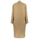 Stella McCartney double breasted longline coat