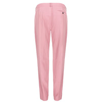 Paul Smith wool blend twill trousers in a candy pink tone