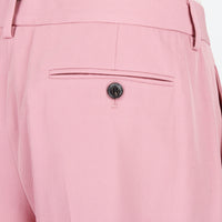 Paul Smith wool blend twill trousers in a candy pink tone