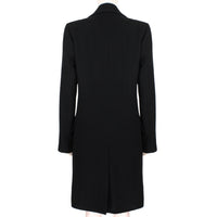 Ann Demeulermeester double breasted black coat