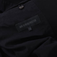 Ann Demeulermeester double breasted black coat