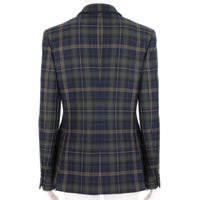 Mulberry luxurious tartan double breasted blazer