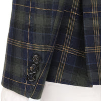 Mulberry luxurious tartan double breasted blazer