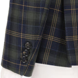 Mulberry luxurious tartan double breasted blazer