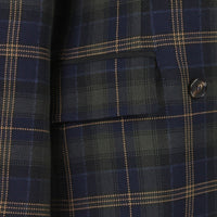 Mulberry luxurious tartan double breasted blazer