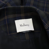 Mulberry luxurious tartan double breasted blazer