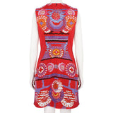 Peter Pilotto multicoloured patterned shift dress