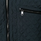 Dolce & Gabbana matelasse quilted jacket in a slate blue tone