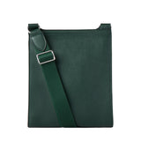 Mulberry grained leather crossbody Antony bag in green&nbsp;
