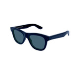 Alexander McQueen sunglasses in a midnight blue tone frame