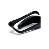 Alexander McQueen triple finger gaze ring in black