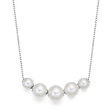 Mikimoto Pearls in Motion necklace with a graduation of Akoya cultured pearls