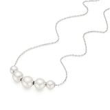 Mikimoto Pearls in Motion necklace with a graduation of Akoya cultured pearls
