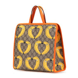 Gucci x Nina Dzyvulska GG Supreme Banana Tote Bag