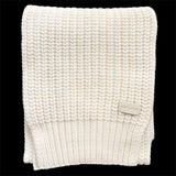 Saint Laurent chunky knit scarf in soft pure cashmere