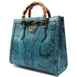 Gucci Diana python medium tote bag