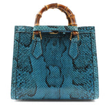 Gucci Diana python medium tote bag