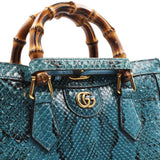 Gucci Diana python medium tote bag