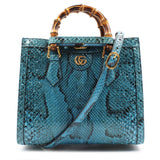 Gucci Diana python medium tote bag