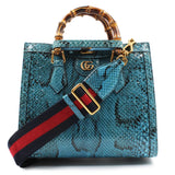 Gucci Diana python medium tote bag