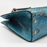 Gucci Diana python medium tote bag