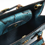 Gucci Diana python medium tote bag