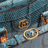 Gucci Diana python medium tote bag