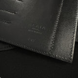 Alaia buckled leather corset belt in black calf leather