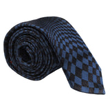 Paul Smith narrow silk tie in a 1990s inspired geometric pattern