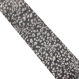 Paul Smith tie in a shimmering onyx grey and silver abstract pattern