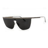 Victoria Beckham D frame sunglasses in gunmetal frame