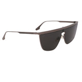 Victoria Beckham D frame sunglasses in gunmetal frame