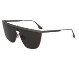 Victoria Beckham D frame sunglasses in gunmetal frame