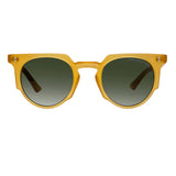 Cutler &amp; Gross 1383 round sunglasses in a honey tone frame