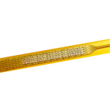Cutler & Gross 1383 round sunglasses in a honey tone frame