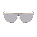 Victoria Beckham D frame sunglasses in silver frame