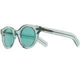 Cutler & Gross 1390 round sunglasses in Isla Bonita blue