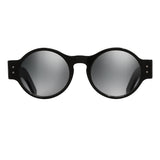 Cutler & Gross 1374 round sunglasses in a black frame
