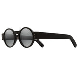 Cutler & Gross 1374 round sunglasses in a black frame