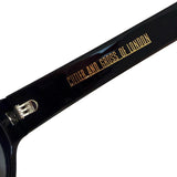 Cutler & Gross 1374 round sunglasses in a black frame