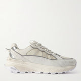 Moncler Lite Runner in leather and mesh off white 4M00070